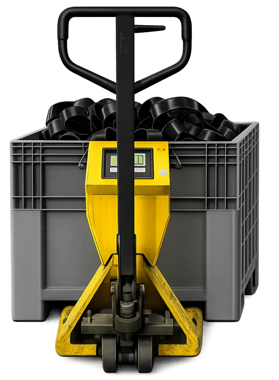 Tartılı transpalet görseli